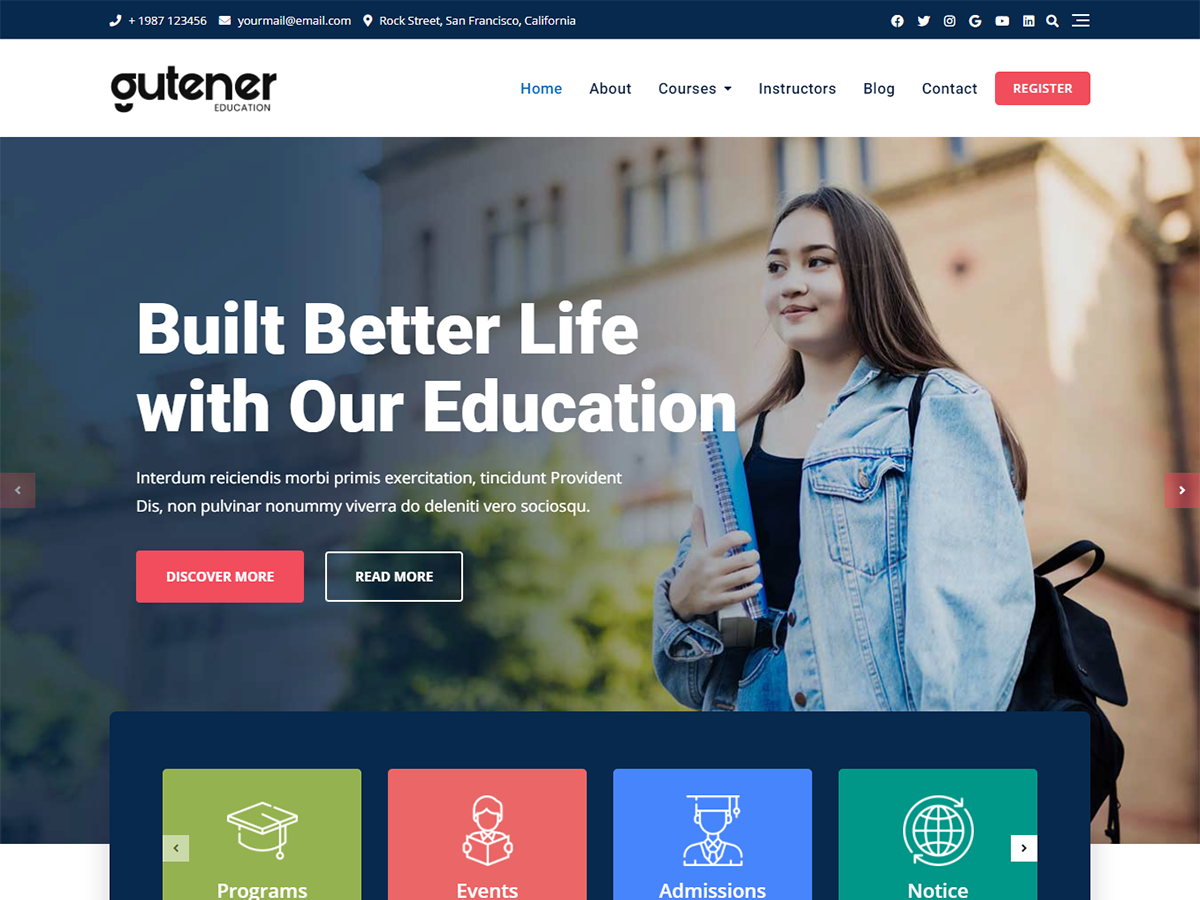 Education Website
