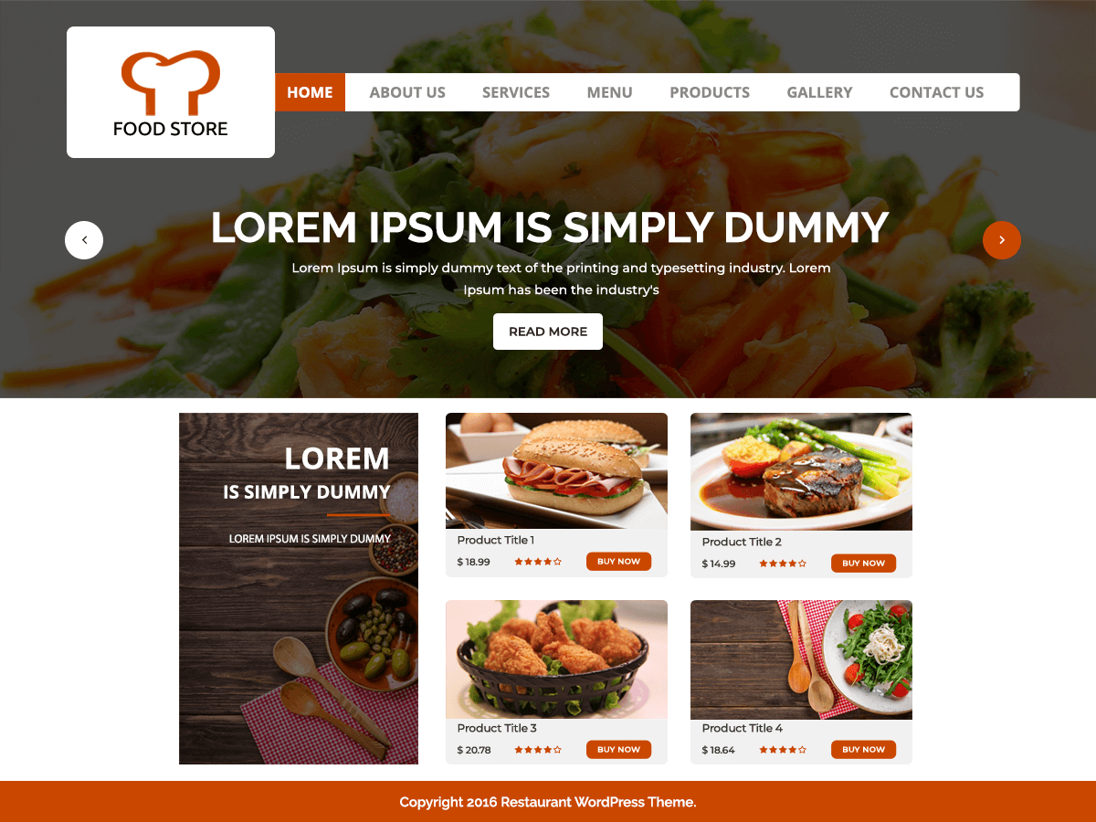 Restaurant Website